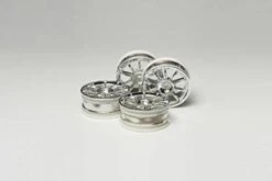 Tamiya 10 Spoked Plated Wheels 24mm Off Road (4)