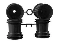 Tamiya Wheel Set Black Lunchbox