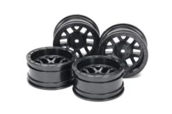 Tamiya CC-02 26mm Wheels Black