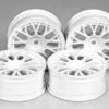 Tamiya M Narrow White Mesh Wheels