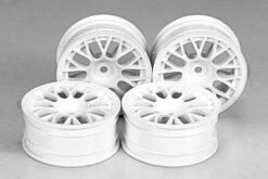 Tamiya M Narrow White Mesh Wheels