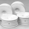 Tamiya M Narrow White Dish Wheels 24mm