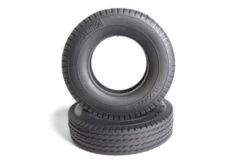 Tamiya RC Tractor Truck Tires (2pcs) - Hard / 22mm