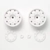 Tamiya Truck Wheels 30mm/HEX/White X 2