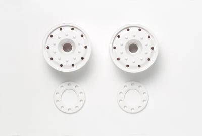 Tamiya Semi Wide Wheels (30mm Width) White