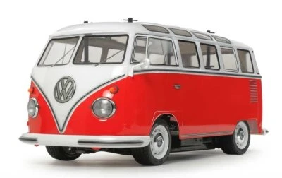 Tamiya R/C Volkswagen Type 2 T1 Red And White Painted (M-06)