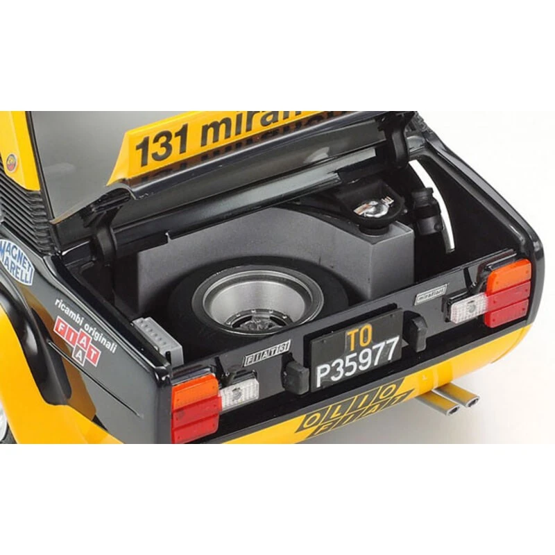 Tamiya FIAT 131 Abarth Rally Olio FIAT Model Kit - Image 3