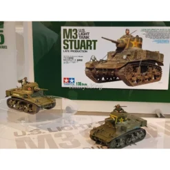 Tamiya M3 Stuart Late Production Model Kit