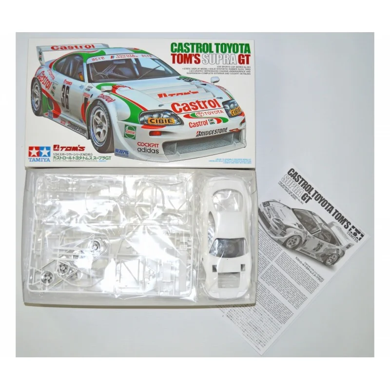 Tamiya Castrol Toyota Supra GT Model Kit - Image 3
