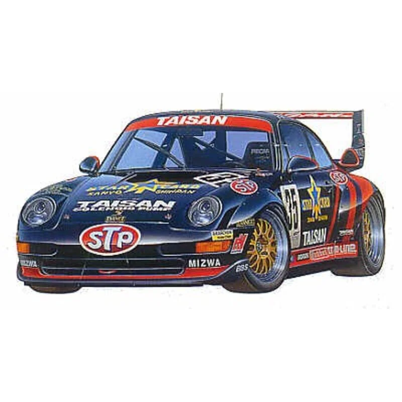 Tamiya Taisan Starcard Porsche 911 GT2 Model Kit - Image 2