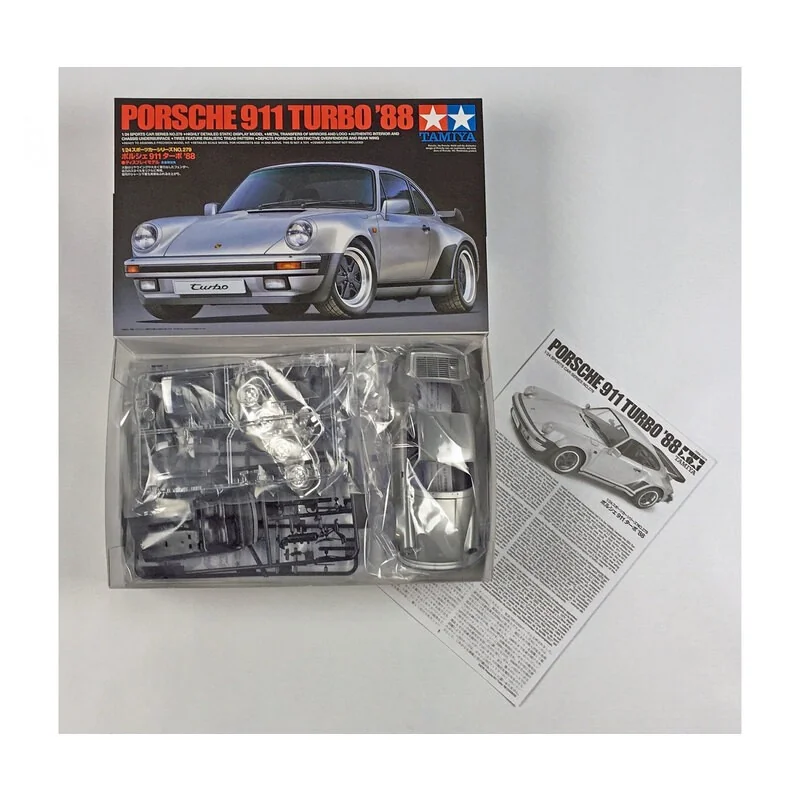 Tamiya Porsche 911 Turbo 1988 Model Kit - Image 3