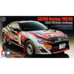 Tamiya GAZOO Racing TRD (Toyota Racing Development) 86.The TRD 86 Is A Car Based On The Toyota 86 And Optioned Out By TRD, Toyota's In-