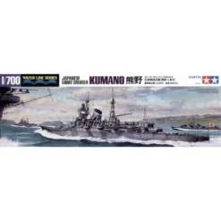 Tamiya Kumano Japanese Light Cruiser With Nakajima E8N1 Dave And Kawanishi E7K Alf And Catapaults