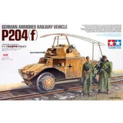 Tamiya Panzerspahwagen P 204 (f) German Armoured Railway Vehicle (ex ICM) Model Kit