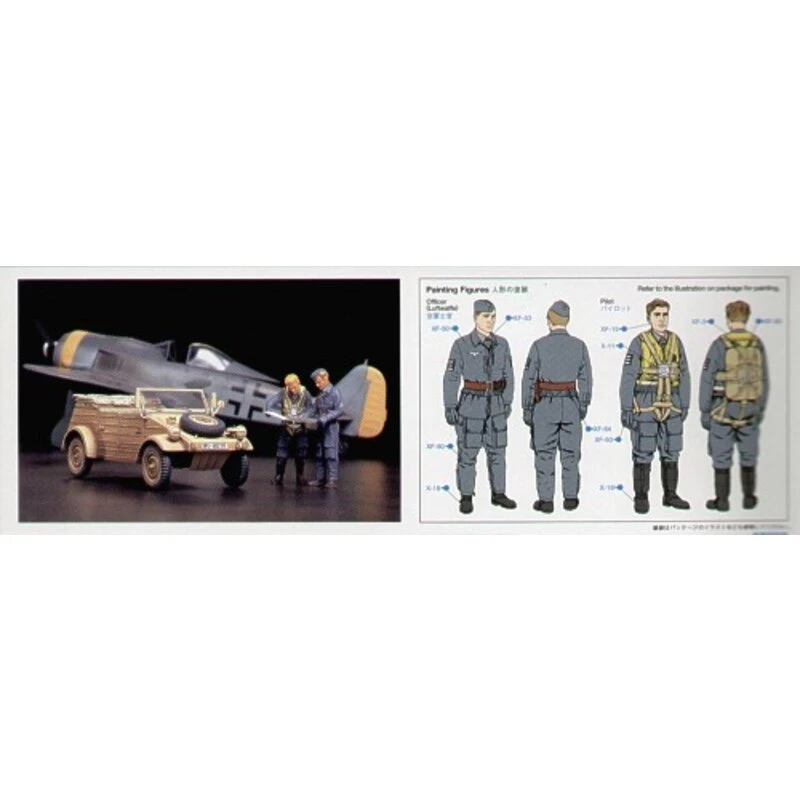 Tamiya Kubelwagen Type 82 And Figures Model Kit - Image 2