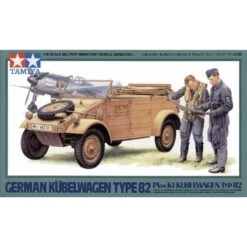Tamiya Kubelwagen Type 82 And Figures Model Kit