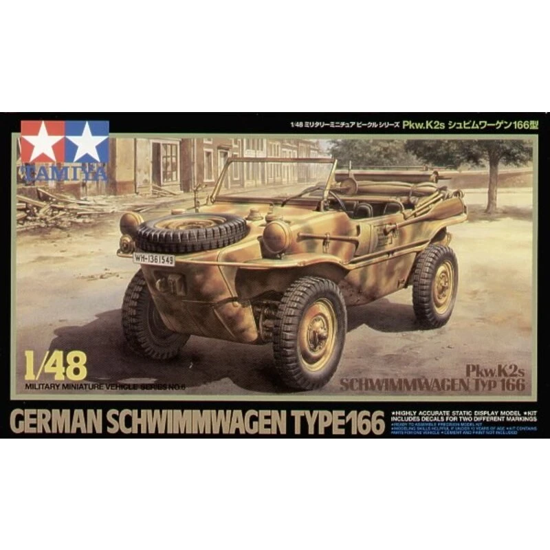 Tamiya Schwimmwagen Type 166 Model Kit