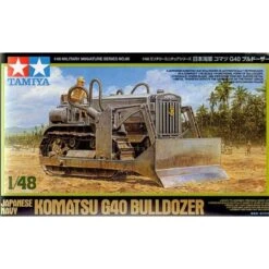 Tamiya Japanese Nay Komatsu G40 Bulldozer Model Kit