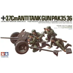 Tamiya 37mm Anti-Tank Gun Model Kit