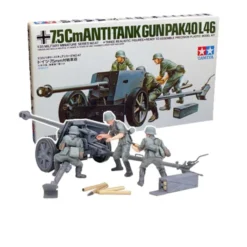 Tamiya 75mm Anti-Tank Gun Model Kit