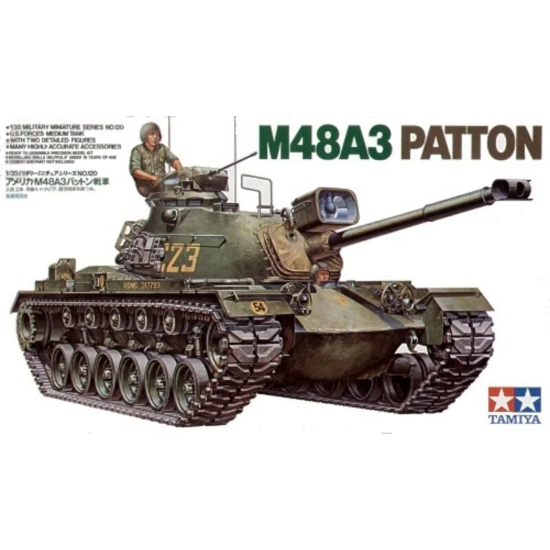 Tamiya M48A3 Patton Tank Model Kit