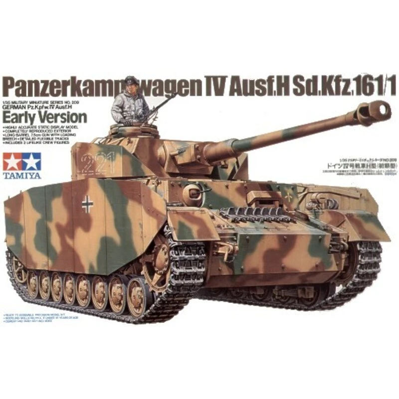 Tamiya Pz.Kpfw.IV Ausf.H Sd.Kfz.161/1 Model Kit