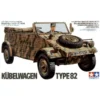 Tamiya Kubelwagen Type 82 & Seated Driver Figure Model Kit