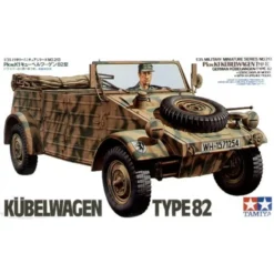 Tamiya Kubelwagen Type 82 & Seated Driver Figure Model Kit