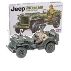 Tamiya Willys MB Jeep With Driver & Decals For 5 Versions Model Kit