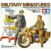 Tamiya German DKW Motorcycle Rider And Military Policeman Model Kit