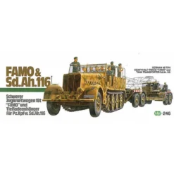 Tamiya Famo & SdaH116 Tank Transport Model Kit