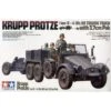 Tamiya Krupp Protze 1 Ton (6 X 6) Towing Truck With 37mm Pak Model Kit