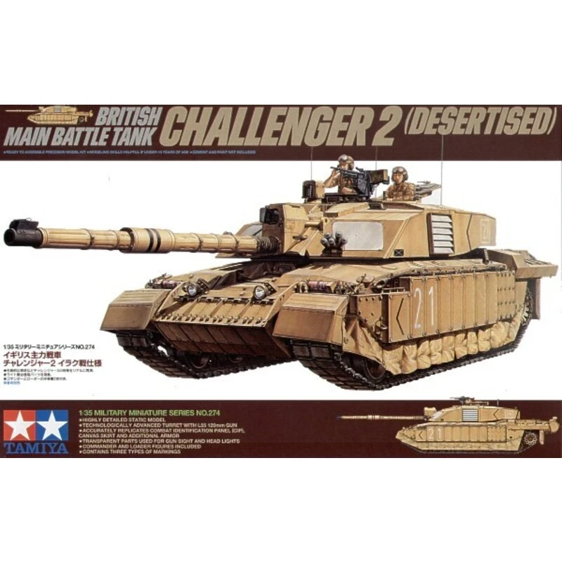 Tamiya British Challenger 2 Iraq Model Kit