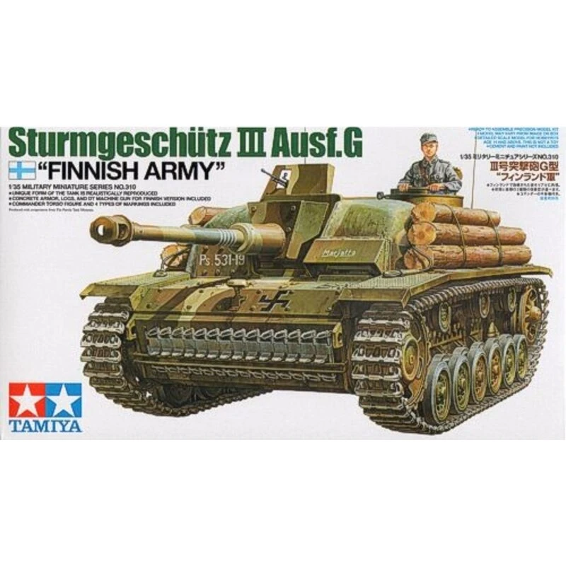 Tamiya Stug III G Finland Model Kit
