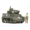 Tamiya M8 Carriage With 3 Figures Model Kit