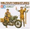 Tamiya BSA M20 Motorcycle With British Military Police Model Kit