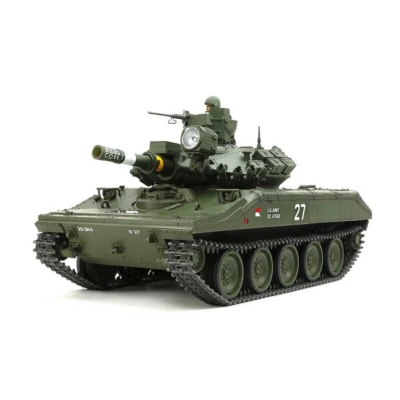 Tamiya U.S. Airborne Tank M551 Sheridan (Display Model) Model Kit - Image 3