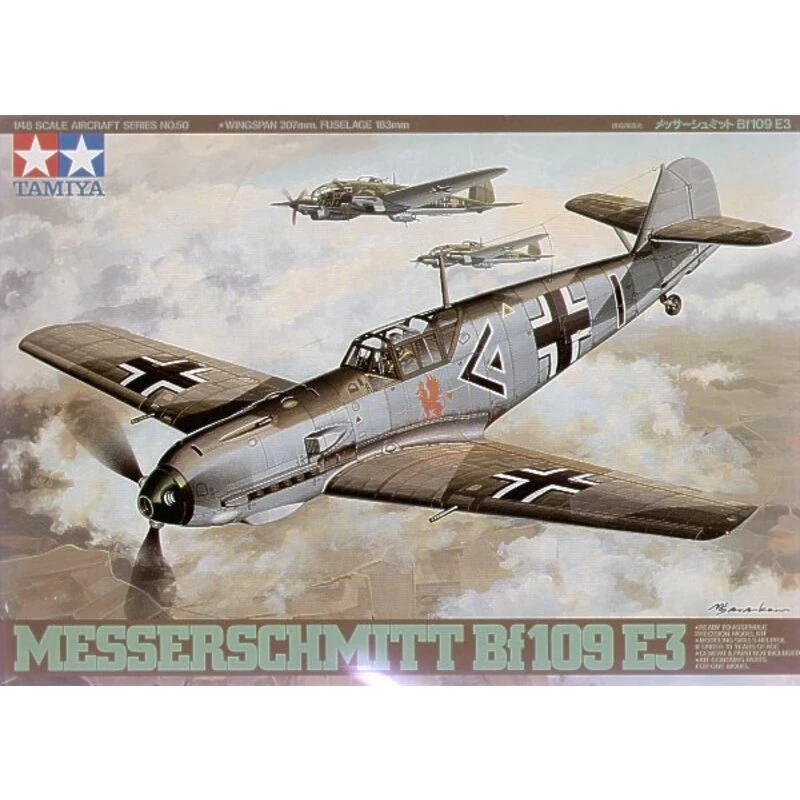 Tamiya Messerschmitt Bf 109E Thermal-Model Kit - Image 2