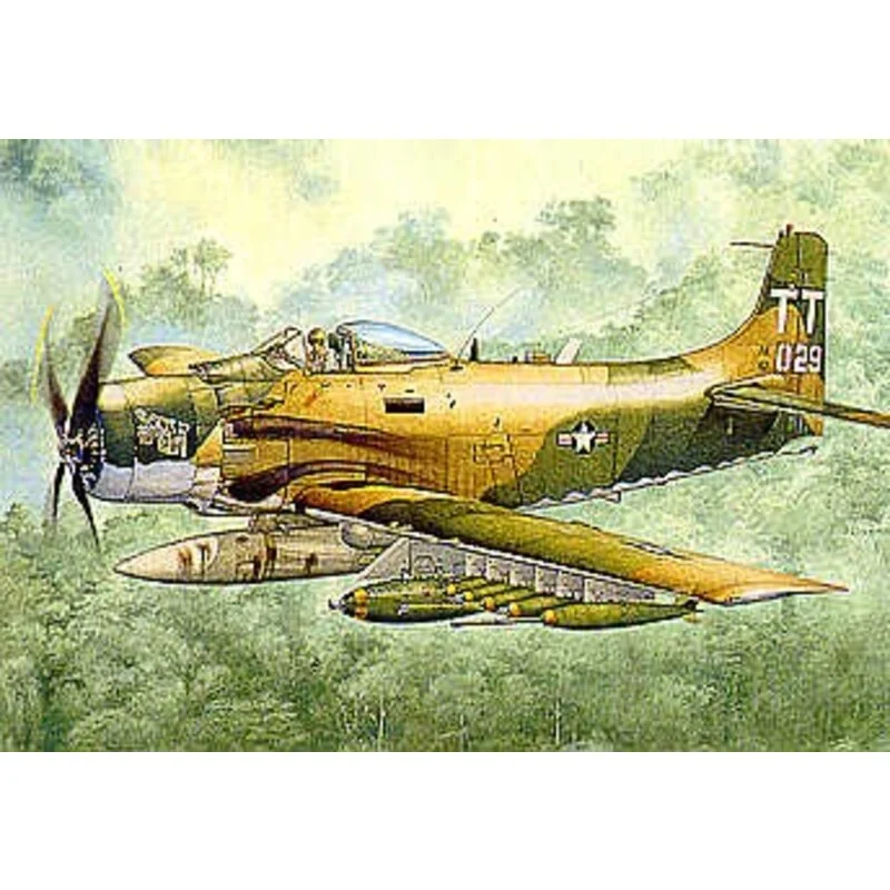 Tamiya Douglas A-1J Skyraider USAF Model Kit