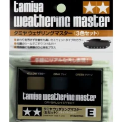 Tamiya Yellow Gray And Green Weathering Master And Application Tool.