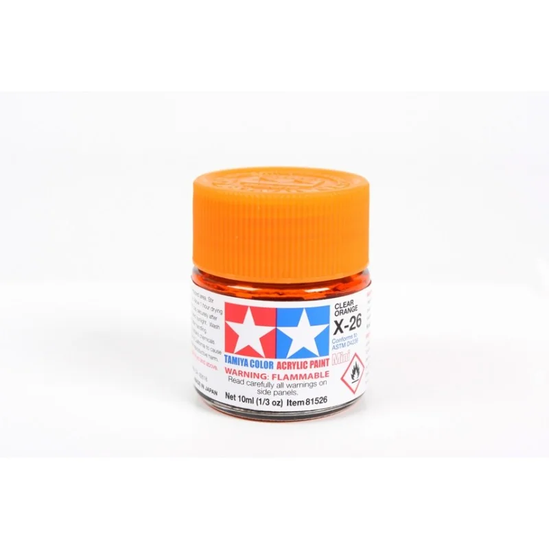 Tamiya X-26 Clear Orange 10ml - Image 2